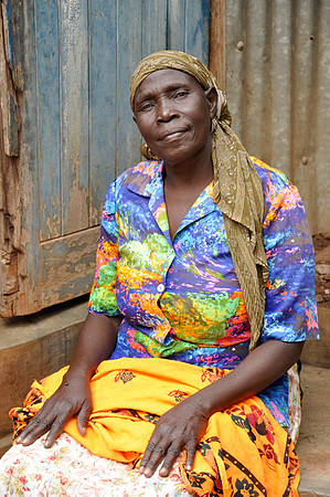 Eunice Ombima, grandmother of 5 aids orphans