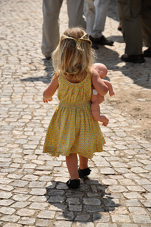Stella at the market