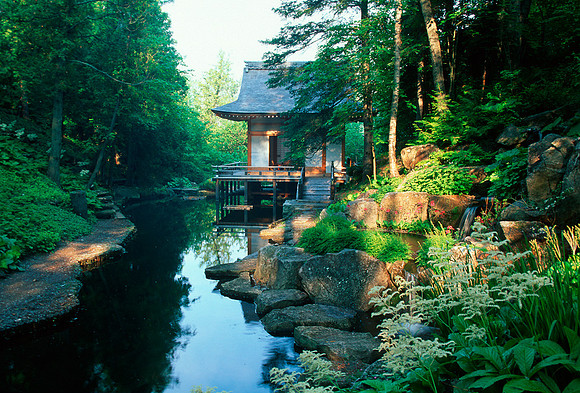 The Azumaya, Japanese Pavilion at Les Quatre Vents, Quebec